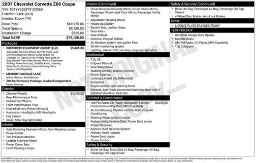 2007 Chevrolet Corvette Z06