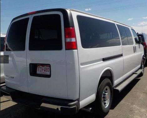 Summit White 2025 Chevrolet Express 3500 LT