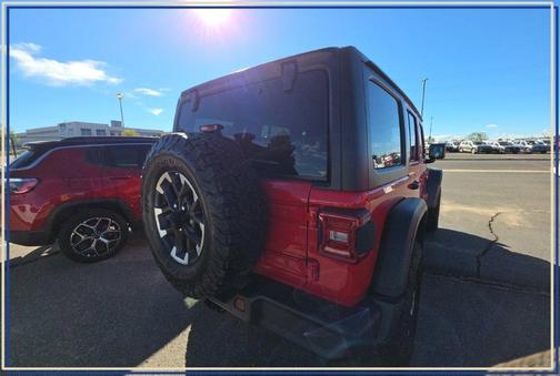 Firecracker Red Clearcoat 2025 Jeep Wrangler Rubicon
