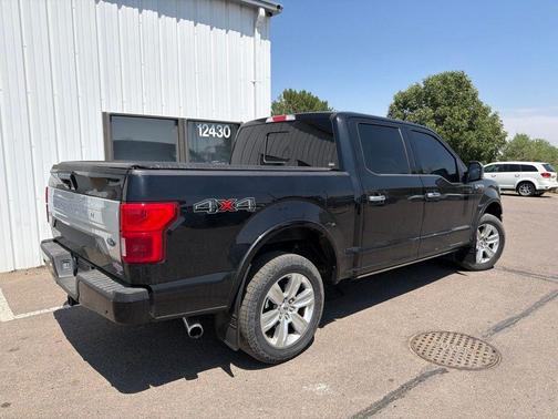 Agate Black Metallic 2020 Ford F-150 Platinum