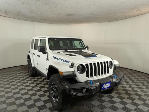 Bright White Clearcoat 2023 Jeep Wrangler 4xe Rubicon