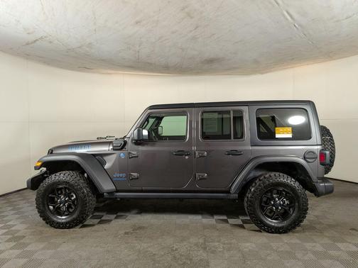 Granite Crystal Clearcoat Metallic 2025 Jeep Wrangler 4xe Sport