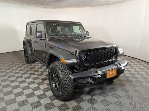 Granite Crystal Clearcoat Metallic 2025 Jeep Wrangler 4xe Sport