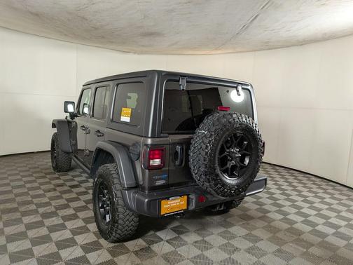 Granite Crystal Clearcoat Metallic 2025 Jeep Wrangler 4xe Sport