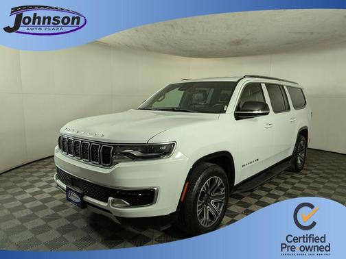 Bright White Clearcoat 2023 Jeep Wagoneer L Series II