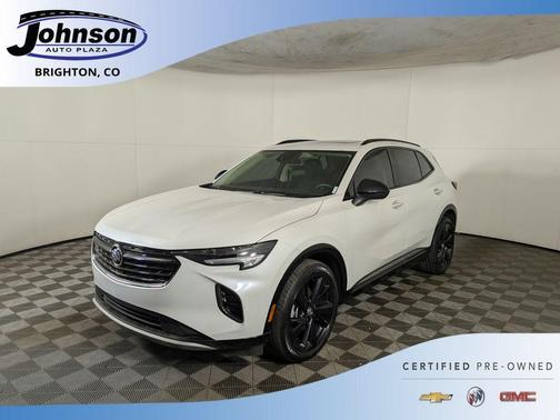 White Frost Tri-Coat 2023 Buick Envision Essence