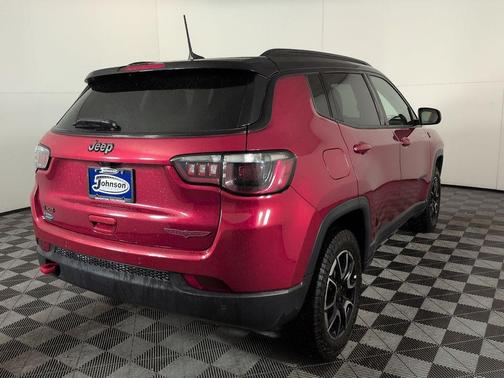Red 2025 Jeep Compass Trailhawk