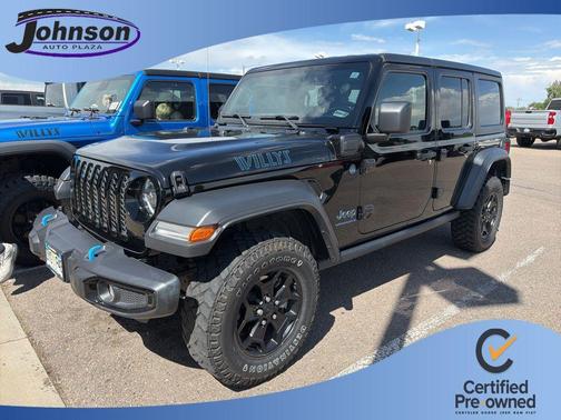 Black Clearcoat 2023 Jeep Wrangler 4xe Base