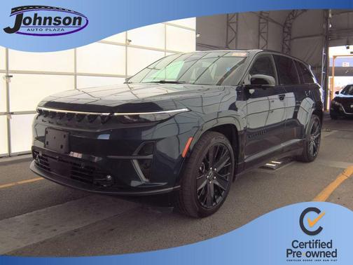 Fathom Blue Pearlcoat 2024 Jeep Wagoneer S Launch Edition SUV