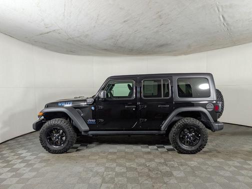Black Clearcoat 2025 Jeep Wrangler 4xe Sport