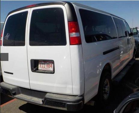 Summit White 2025 Chevrolet Express 3500 LT