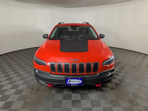 Spitfire Orange Clearcoat 2021 Jeep Cherokee Trailhawk