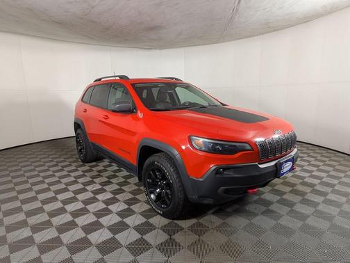 Spitfire Orange Clearcoat 2021 Jeep Cherokee Trailhawk
