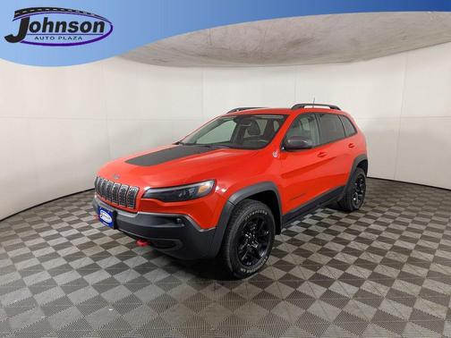 Spitfire Orange Clearcoat 2021 Jeep Cherokee Trailhawk