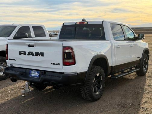 Bright White Clearcoat 2021 RAM 1500 Rebel