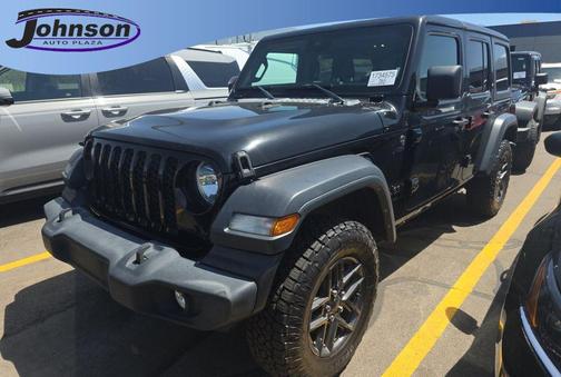 Black Clearcoat 2024 Jeep Wrangler Sport