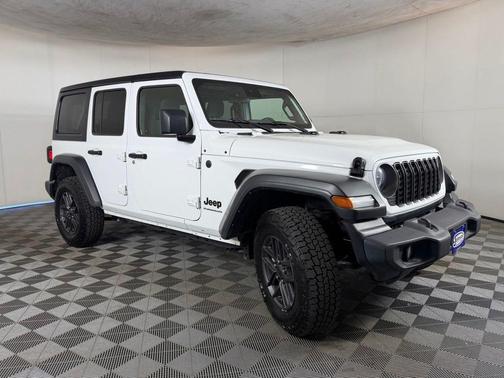 Bright White Clearcoat 2024 Jeep Wrangler Sport