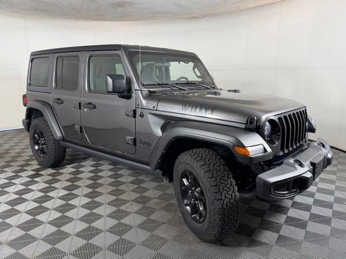 Granite Crystal Clearcoat Metallic 2022 Jeep Wrangler Unlimited Sport