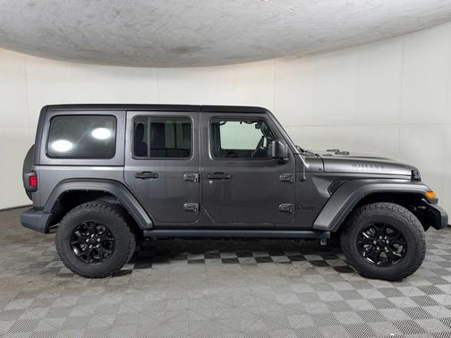 Granite Crystal Clearcoat Metallic 2022 Jeep Wrangler Unlimited Sport