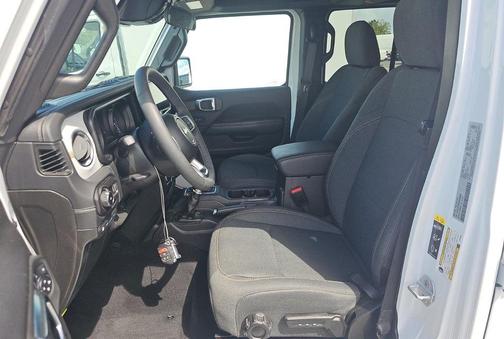 Bright White Clearcoat 2025 Jeep Wrangler 4xe Sahara