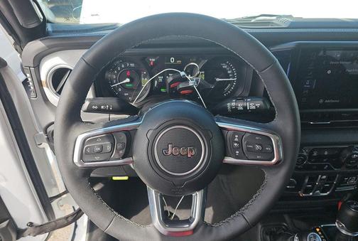 Bright White Clearcoat 2025 Jeep Wrangler 4xe Sahara