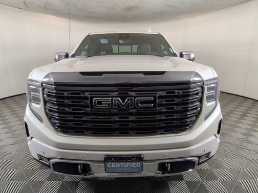 White Frost Tri-Coat 2023 GMC Sierra 1500 Denali Ultimate
