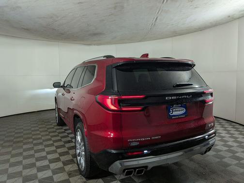 Volcanic Red 2025 GMC Acadia Denali
