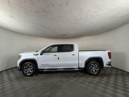 Glacier White 2026 GMC Sierra 1500 SLT