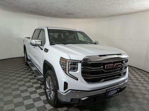 Glacier White 2026 GMC Sierra 1500 SLT