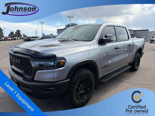 Billet Silver Metallic 2025 RAM 1500 Rebel
