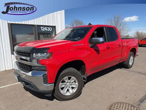 Red 2021 Chevrolet Silverado 1500 LT