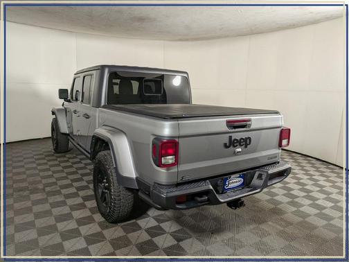Billet Silver Metallic Clearcoat 2021 Jeep Gladiator Sport