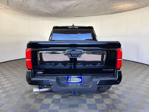 Black 2024 Toyota Tacoma Hybrid TRD