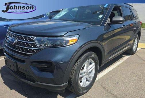 Stone Blue Metallic 2023 Ford Explorer XLT