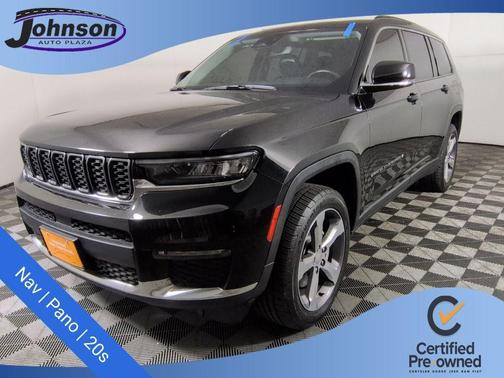 Diamond Black 2021 Jeep Grand Cherokee L Limited