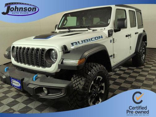 Bright White Clearcoat 2024 Jeep Wrangler 4xe Rubicon