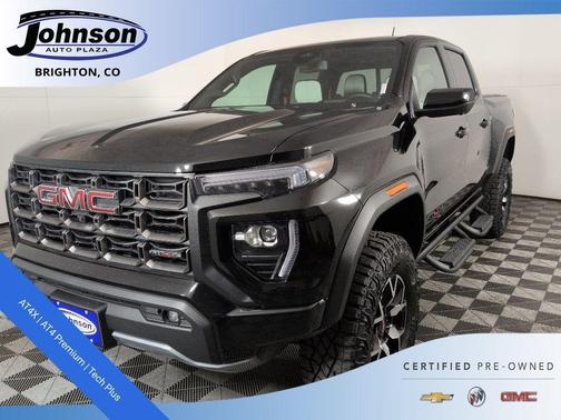 Onyx Black 2025 GMC Canyon AT4
