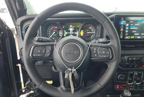 Black Clearcoat 2025 Jeep Wrangler 4xe Rubicon