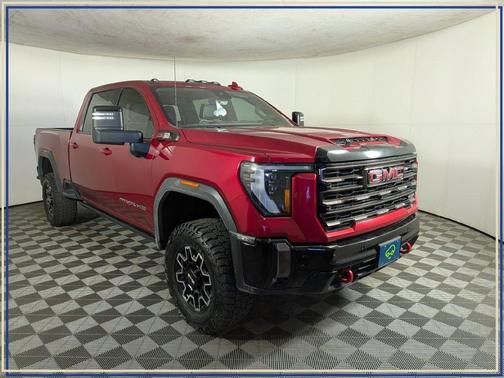 Volcanic Red 2024 GMC Sierra 2500 AT4X
