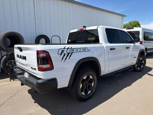 Bright White Clearcoat 2024 RAM 1500 Rebel