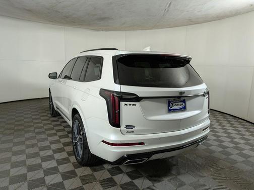 Crystal White Tri-Coat 2023 Cadillac XT6 Sport AWD