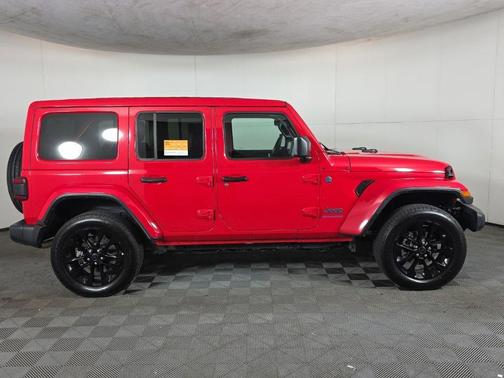 Firecracker Red Clearcoat 2025 Jeep Wrangler 4xe Sahara