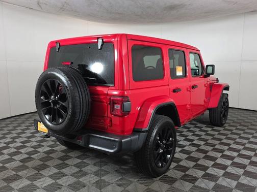 Firecracker Red Clearcoat 2025 Jeep Wrangler 4xe Sahara