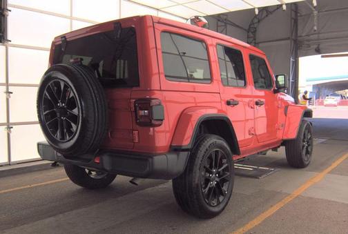 Firecracker Red Clearcoat 2025 Jeep Wrangler 4xe Sahara