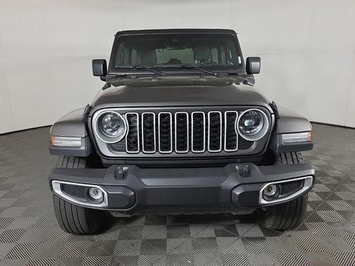 Granite Crystal Clearcoat Metallic 2025 Jeep Wrangler 4xe Sahara