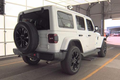 Bright White Clearcoat 2025 Jeep Wrangler 4xe Sahara