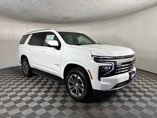 Summit White 2026 Chevrolet Tahoe LT