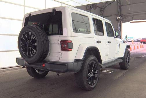 Bright White Clearcoat 2025 Jeep Wrangler 4xe Sahara