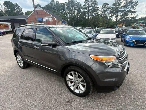 Gray 2015 Ford Explorer Limited
