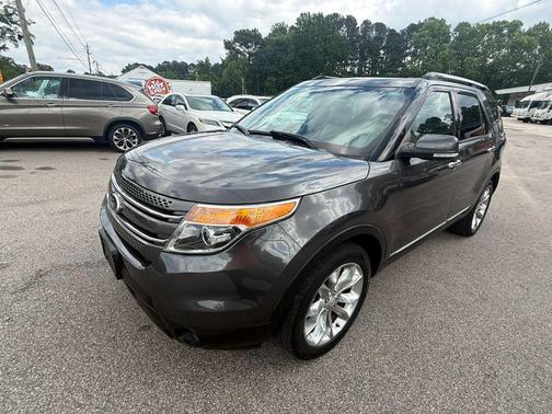 Gray 2015 Ford Explorer Limited